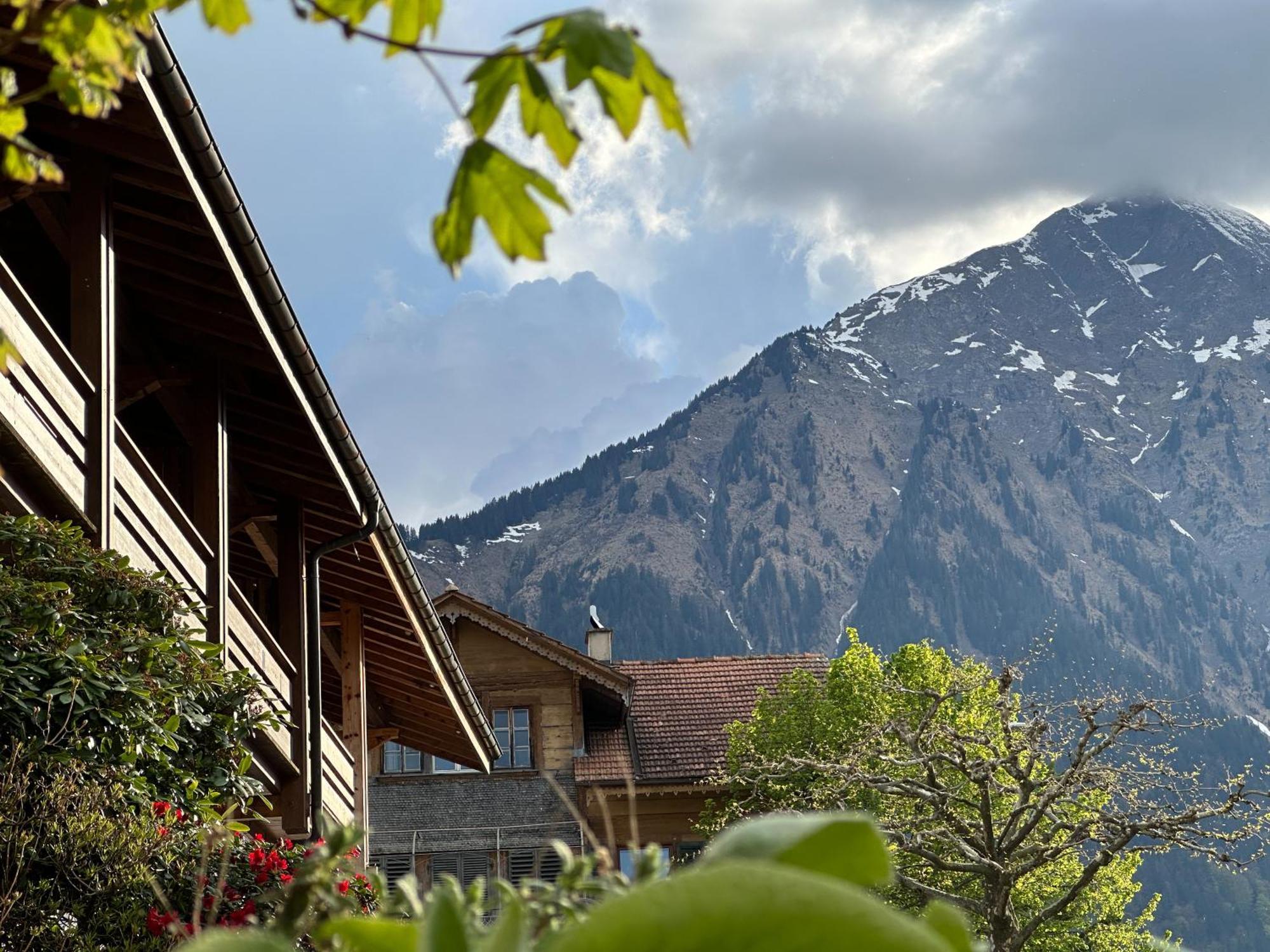 Hotel Aeschipark Aeschi Bei Spiez Exteriör bild